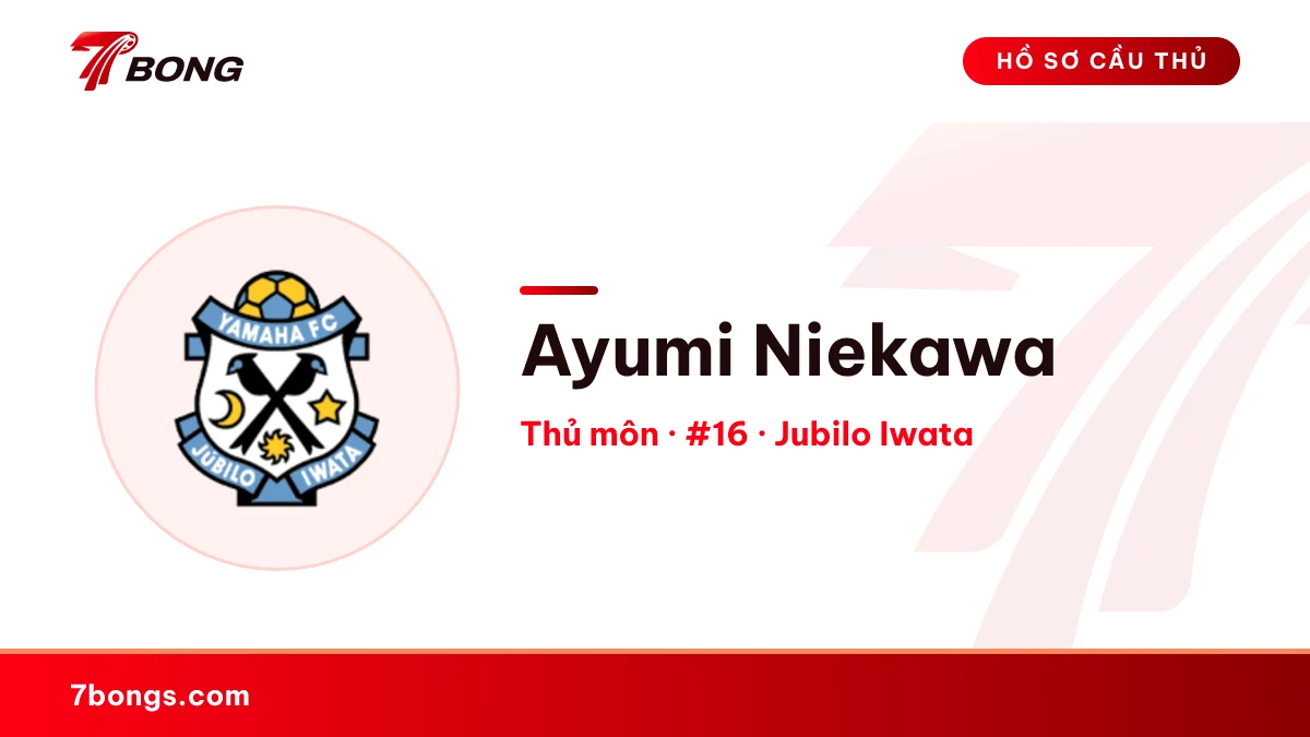 Ayumi Niekawa — Jubilo Iwata