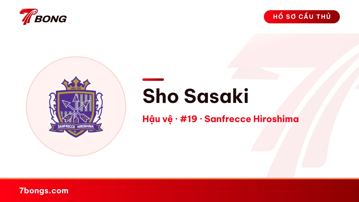 Sho Sasaki — Sanfrecce Hiroshima