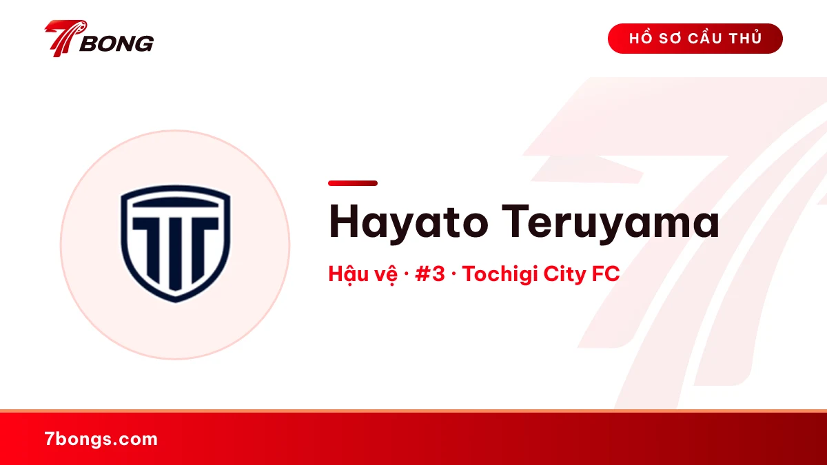 Hayato Teruyama — Tochigi City FC