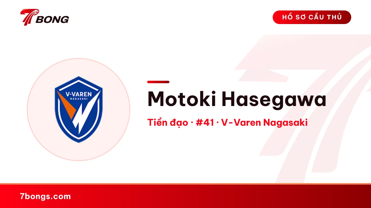 Motoki Hasegawa — V-Varen Nagasaki