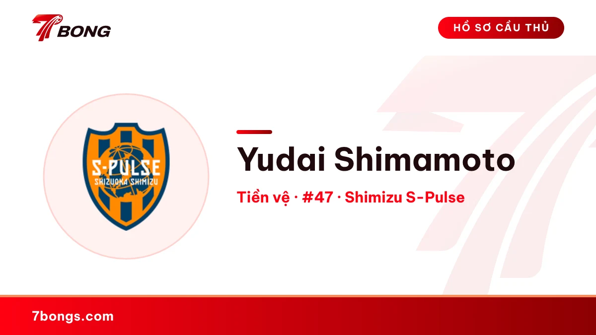 Yudai Shimamoto — Shimizu S-Pulse