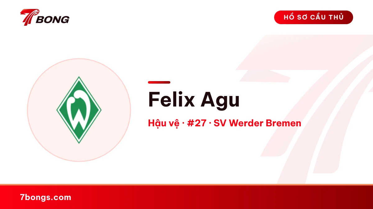 Felix Agu — SV Werder Bremen
