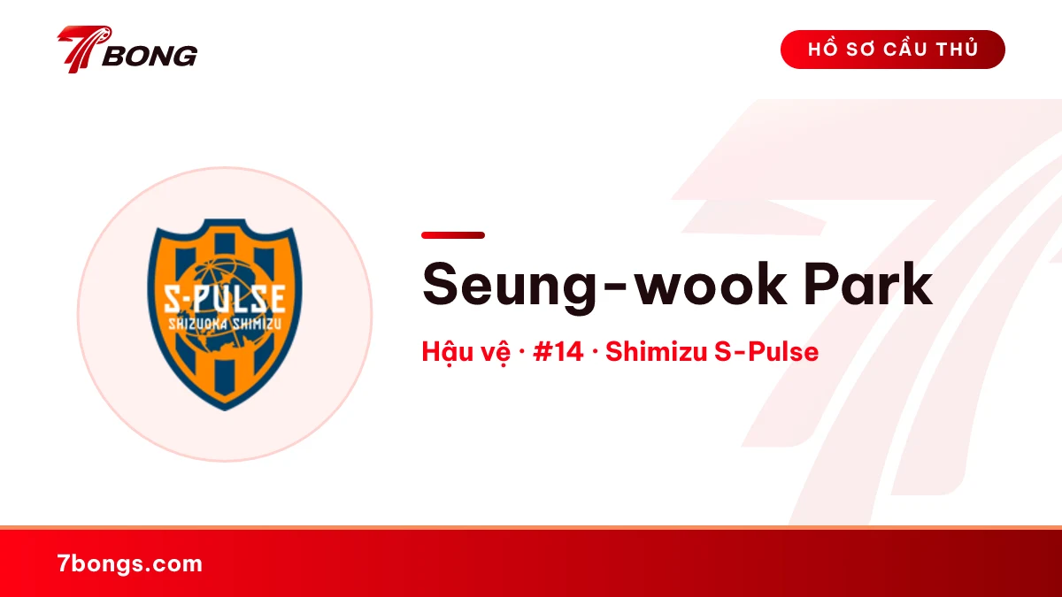Seung-wook Park — Shimizu S-Pulse
