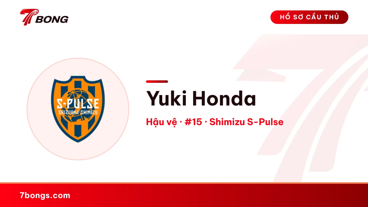 Yuki Honda — Shimizu S-Pulse