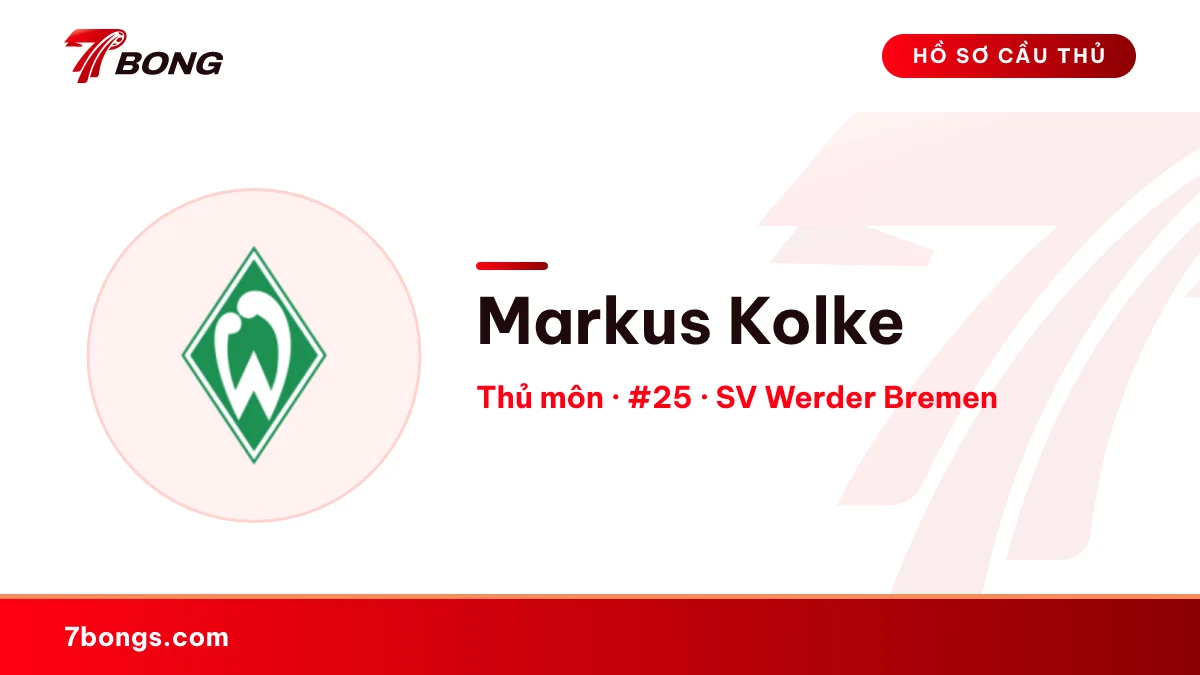 Markus Kolke — SV Werder Bremen