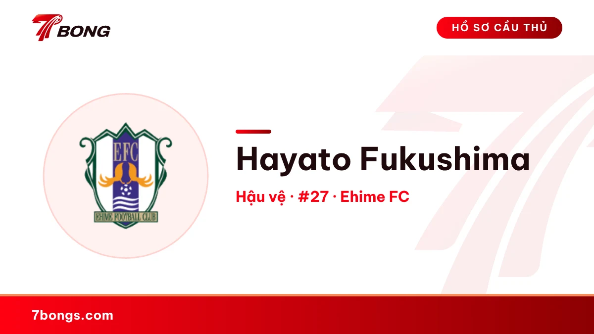 Hayato Fukushima — Ehime FC