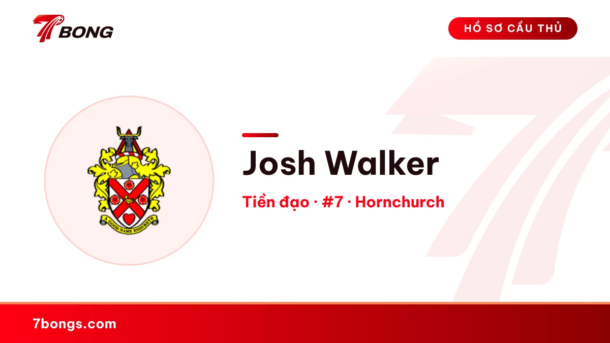 Josh Walker — Hornchurch