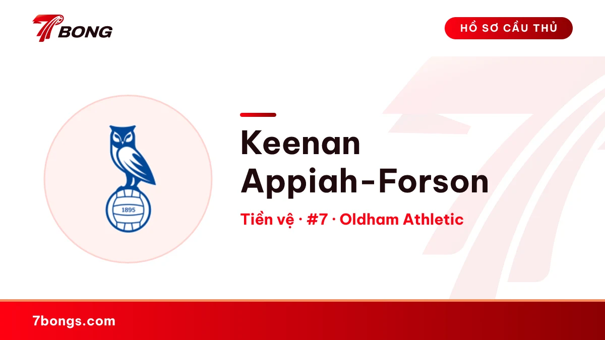 Keenan Appiah-Forson — Oldham Athletic