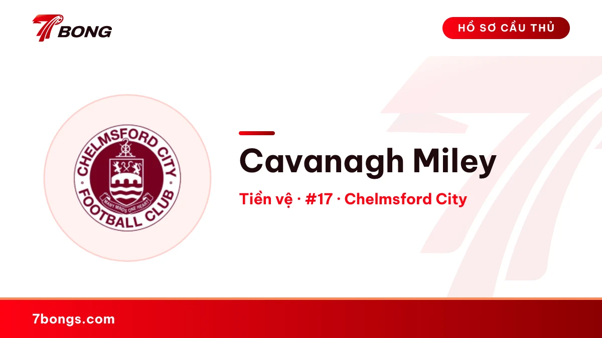 Cavanagh Miley — Chelmsford City