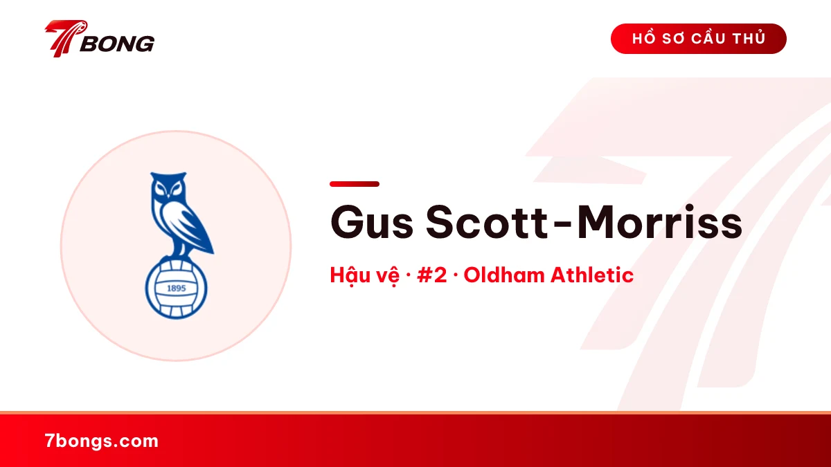 Gus Scott-Morriss — Oldham Athletic