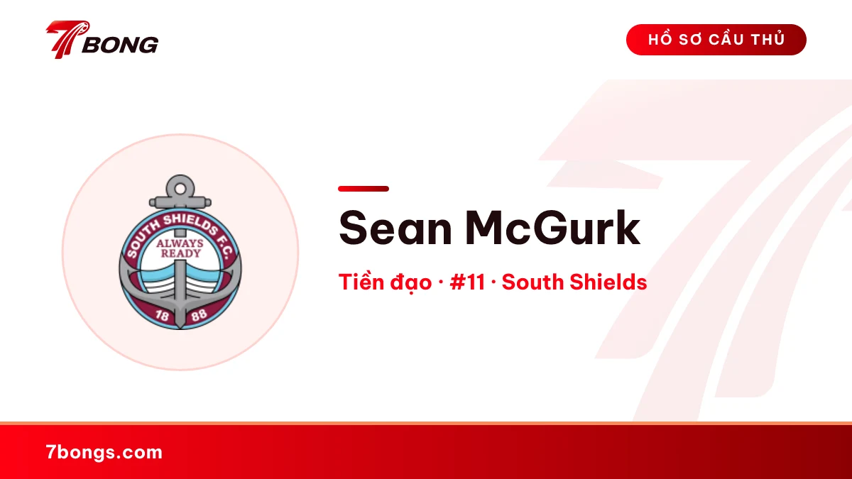 Sean McGurk — South Shields
