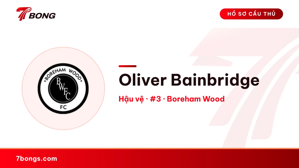 Oliver Bainbridge — Boreham Wood