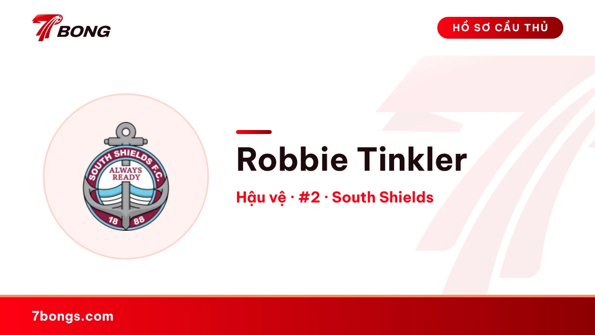 Robbie Tinkler — South Shields