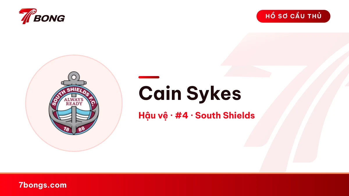Cain Sykes — South Shields
