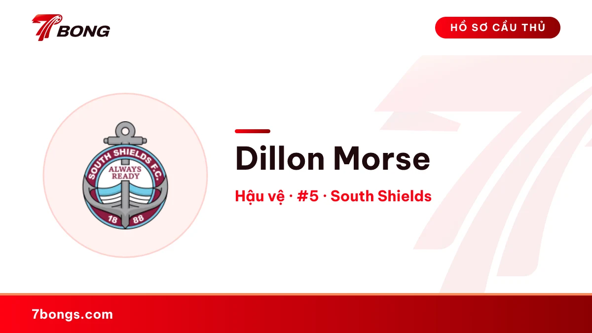 Dillon Morse — South Shields