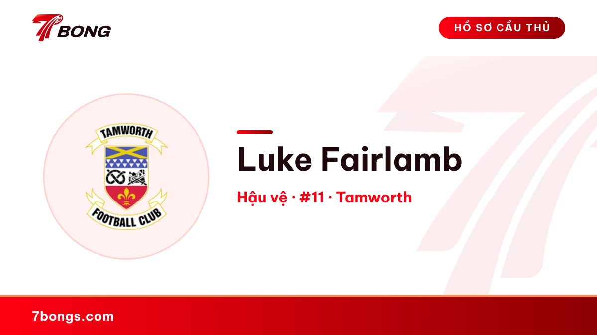 Luke Fairlamb — Tamworth