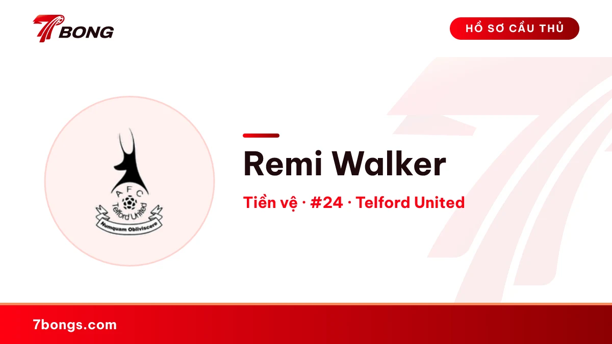 Remi Walker — Telford United