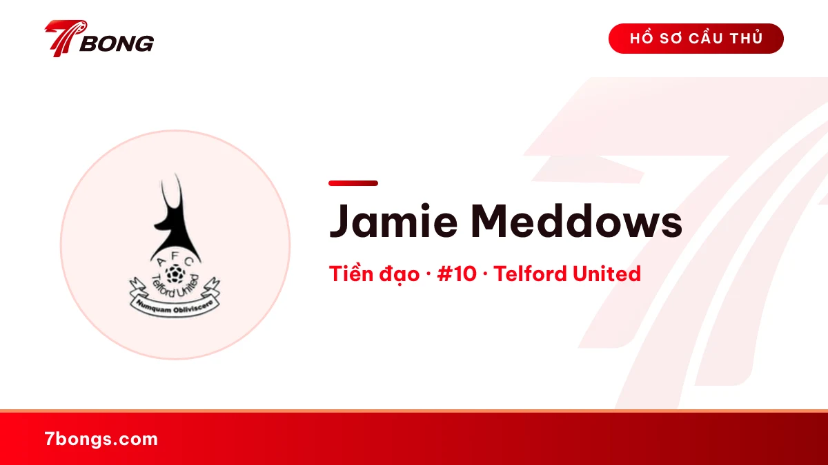 Jamie Meddows — Telford United