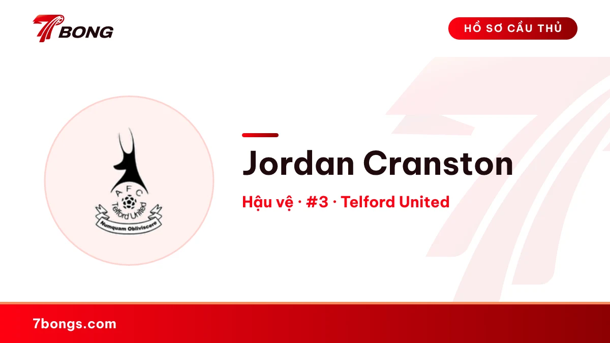 Jordan Cranston — Telford United