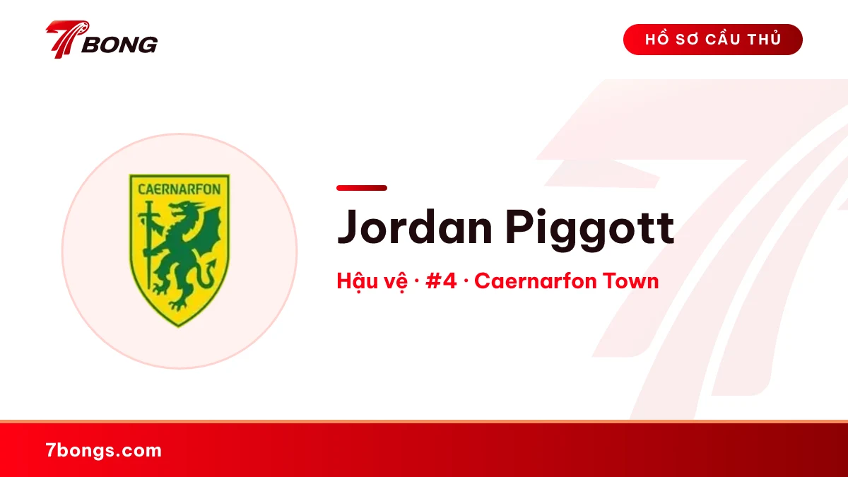 Jordan Piggott — Caernarfon Town