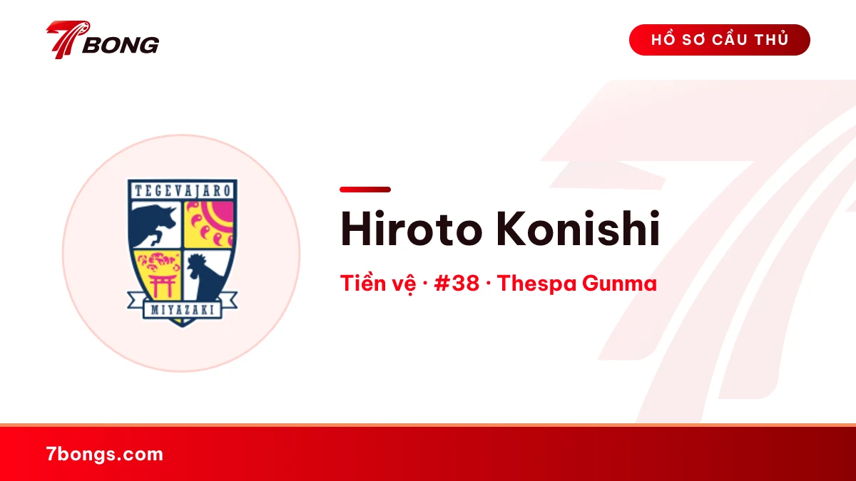 Hiroto Konishi — Thespa Gunma