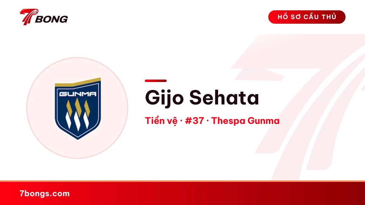 Gijo Sehata — Thespa Gunma