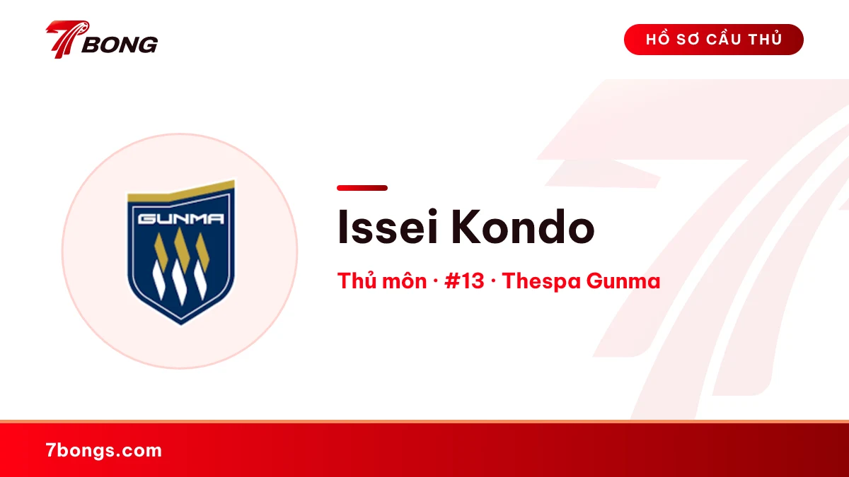 Issei Kondo — Thespa Gunma