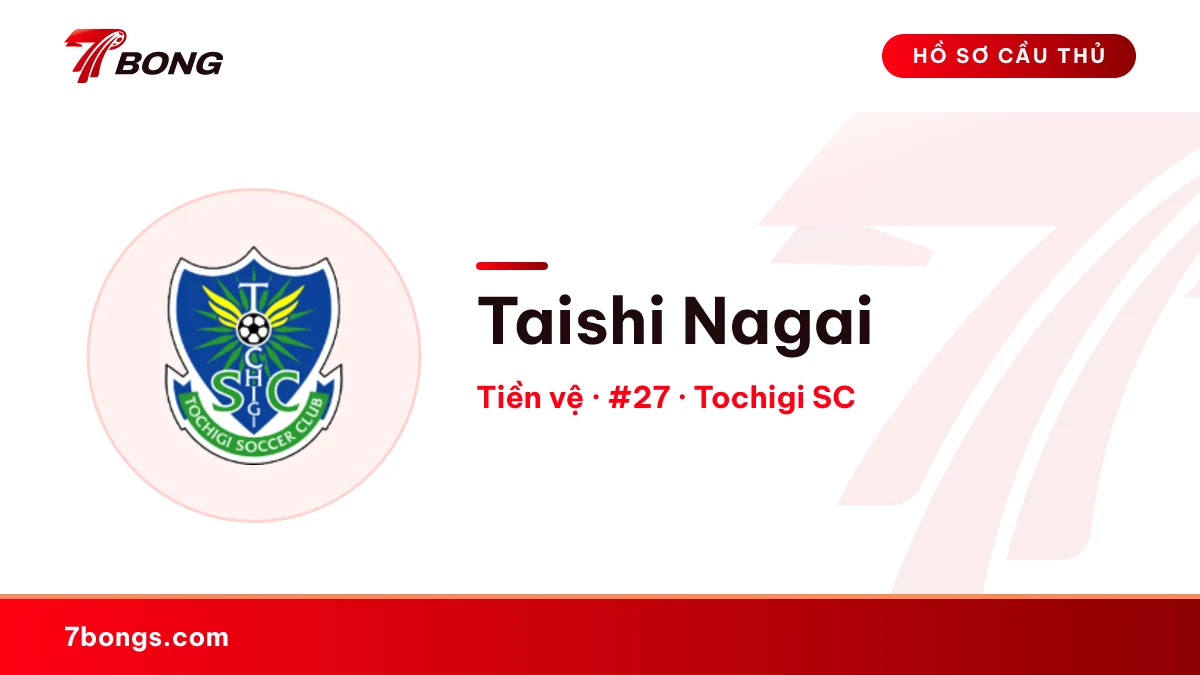 Taishi Nagai — Tochigi SC
