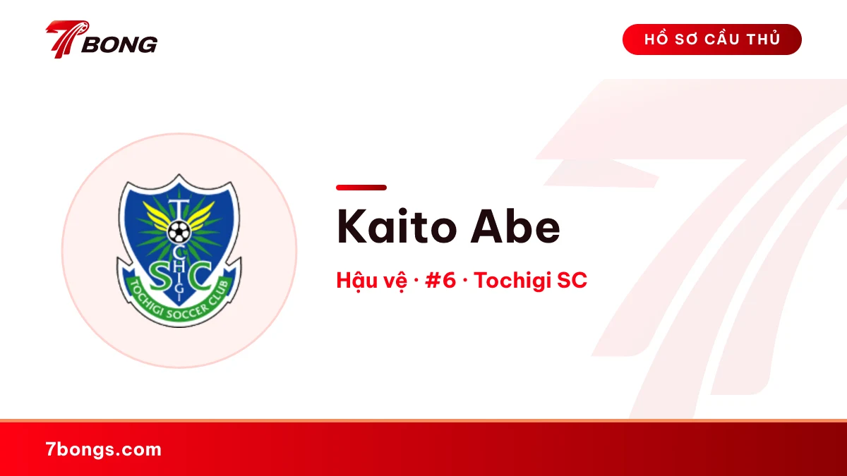 Kaito Abe — Tochigi SC