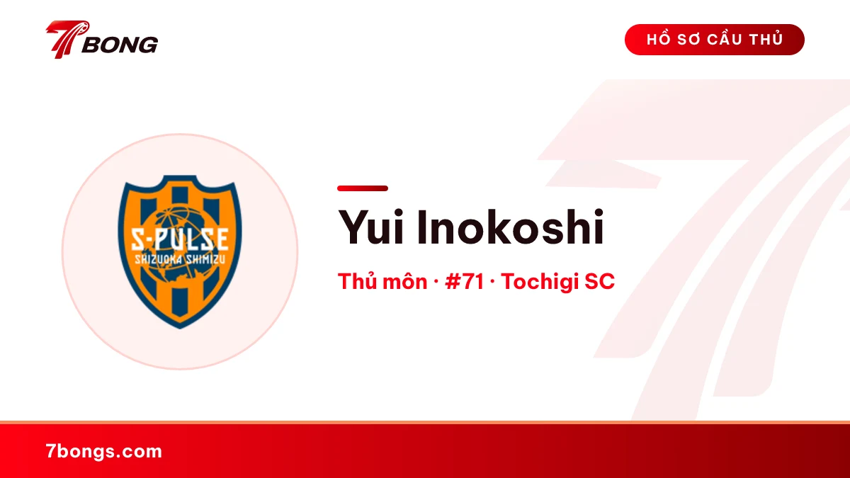 Yui Inokoshi — Tochigi SC