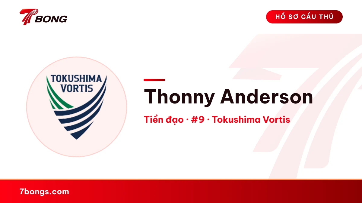 Thonny Anderson — Tokushima Vortis