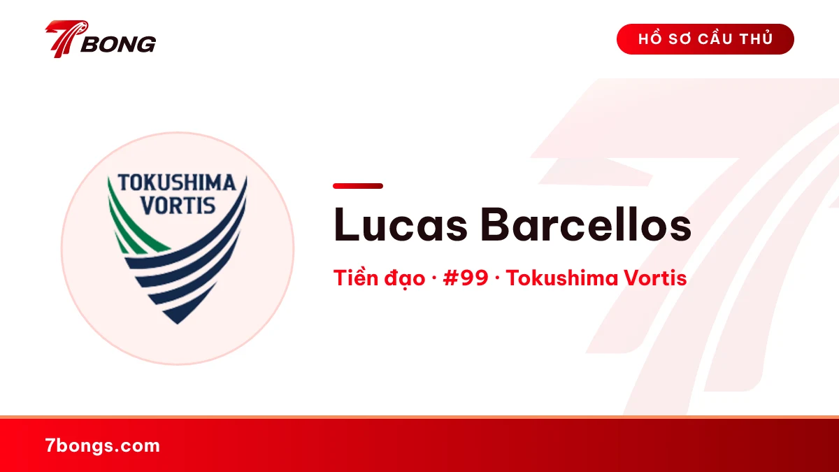 Lucas Barcellos — Tokushima Vortis