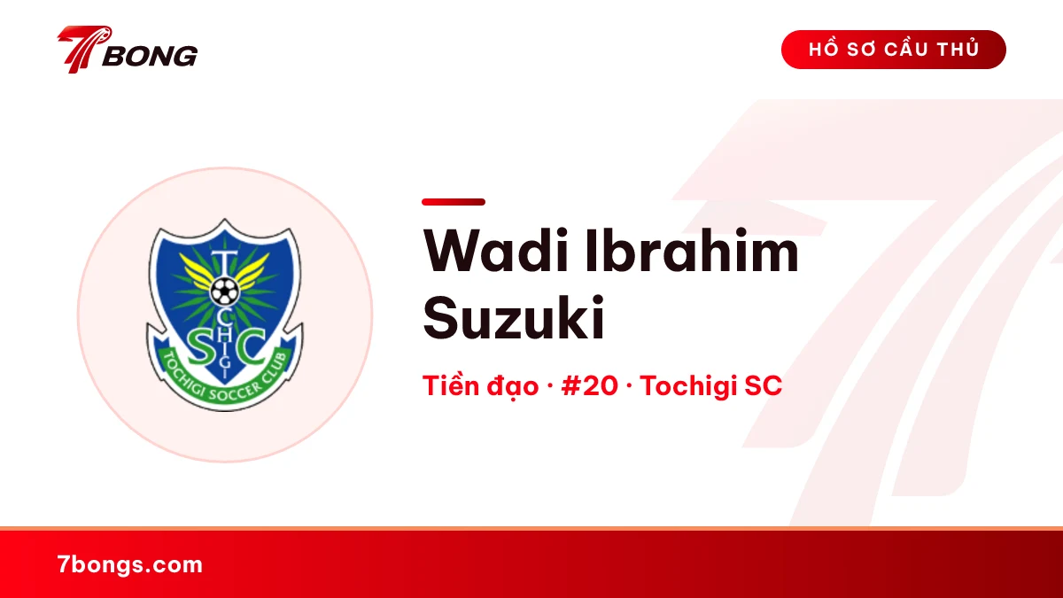Wadi Ibrahim Suzuki — Tochigi SC