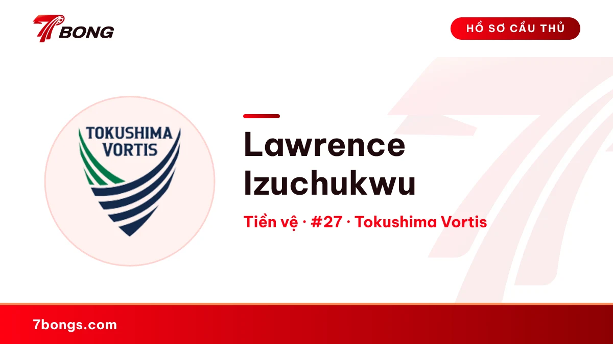 Lawrence Izuchukwu — Tokushima Vortis