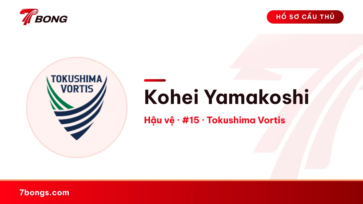 Kohei Yamakoshi — Tokushima Vortis