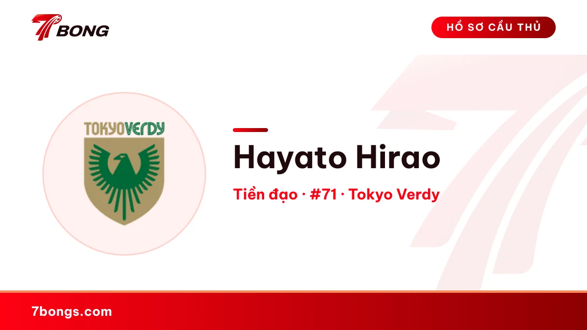 Hayato Hirao — Tokyo Verdy