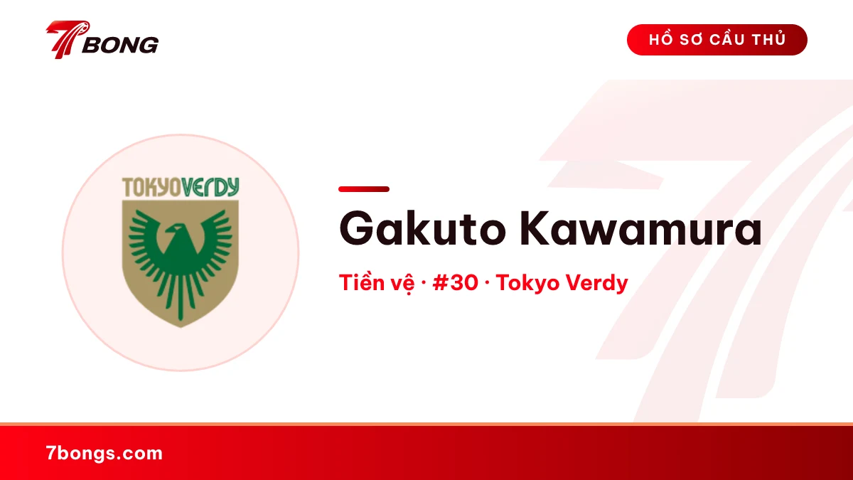 Gakuto Kawamura — Tokyo Verdy