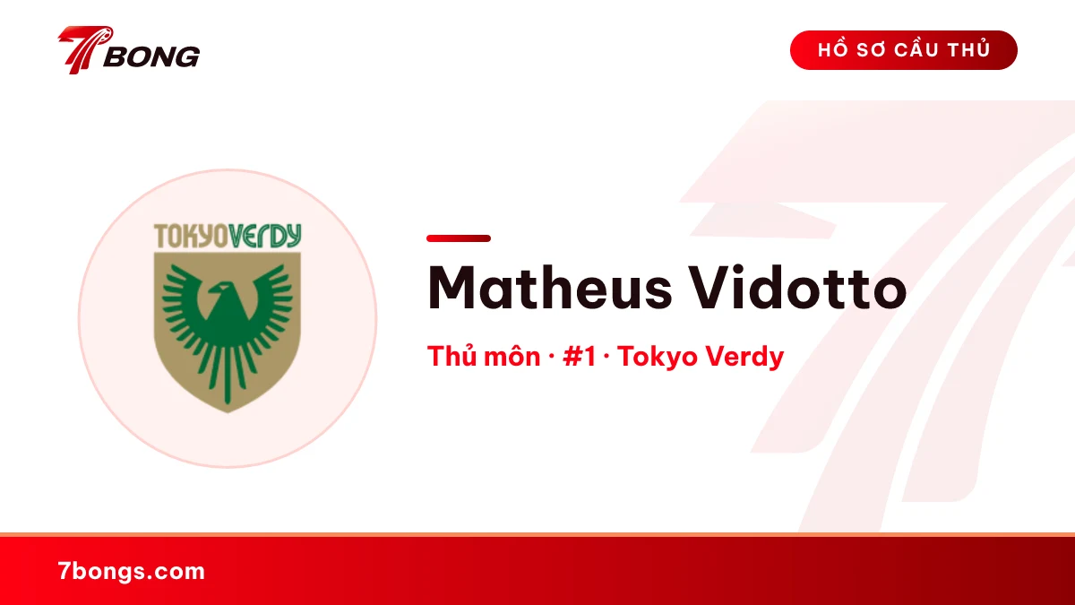 Matheus Vidotto — Tokyo Verdy