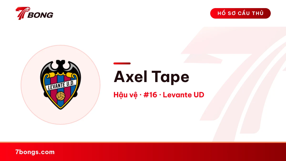 Axel Tape — Levante UD