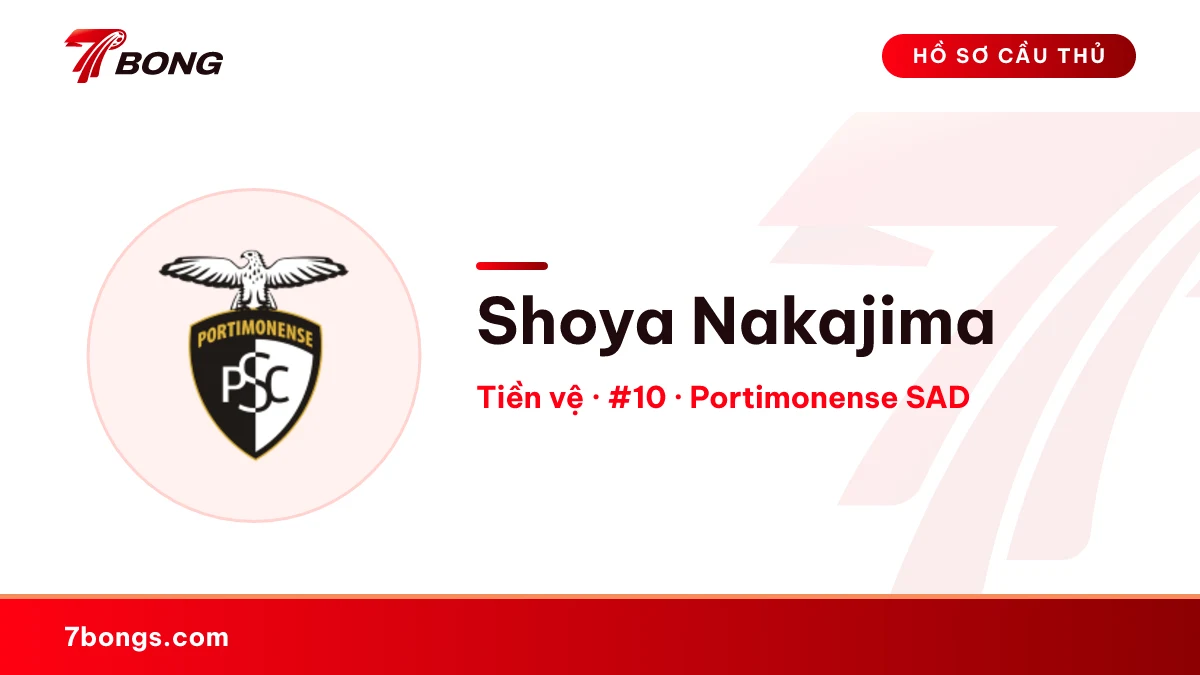 Shoya Nakajima — Portimonense SAD