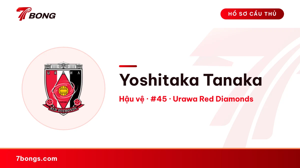 Yoshitaka Tanaka — Urawa Red Diamonds