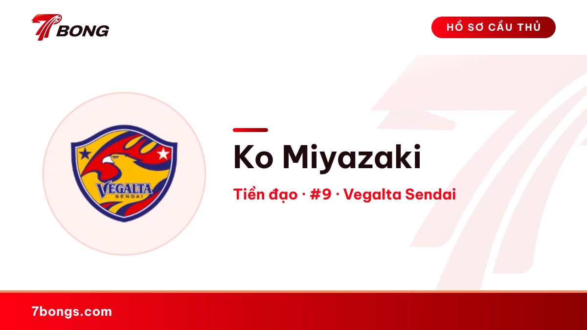 Ko Miyazaki — Vegalta Sendai