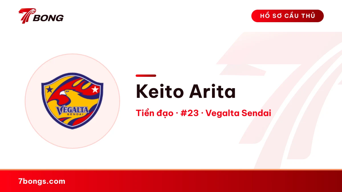 Keito Arita — Vegalta Sendai