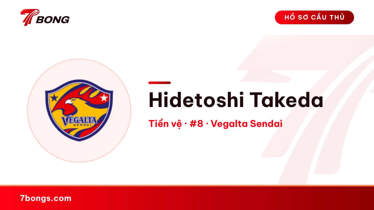 Hidetoshi Takeda — Vegalta Sendai