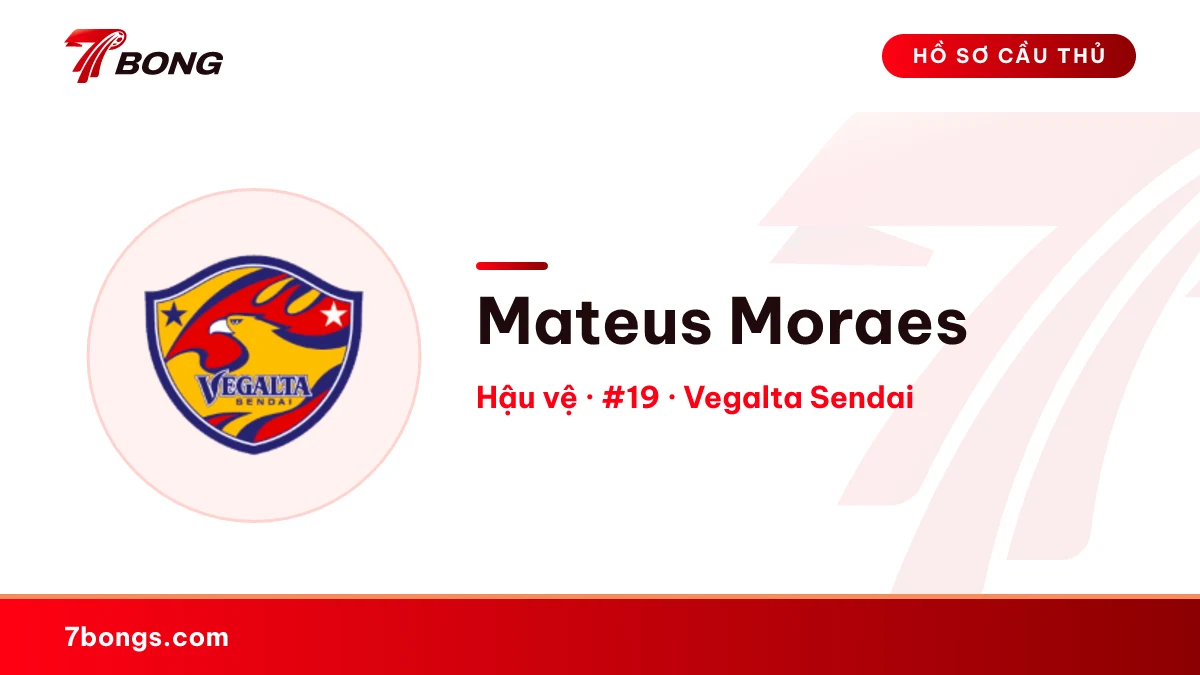 Mateus Moraes — Vegalta Sendai