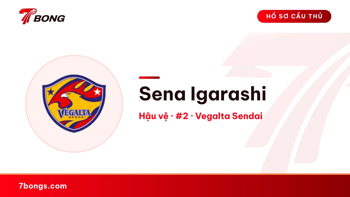 Sena Igarashi — Vegalta Sendai