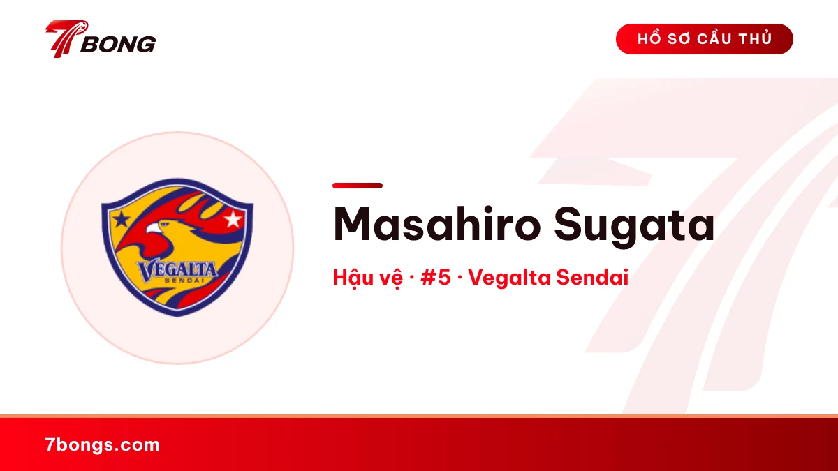 Masahiro Sugata — Vegalta Sendai