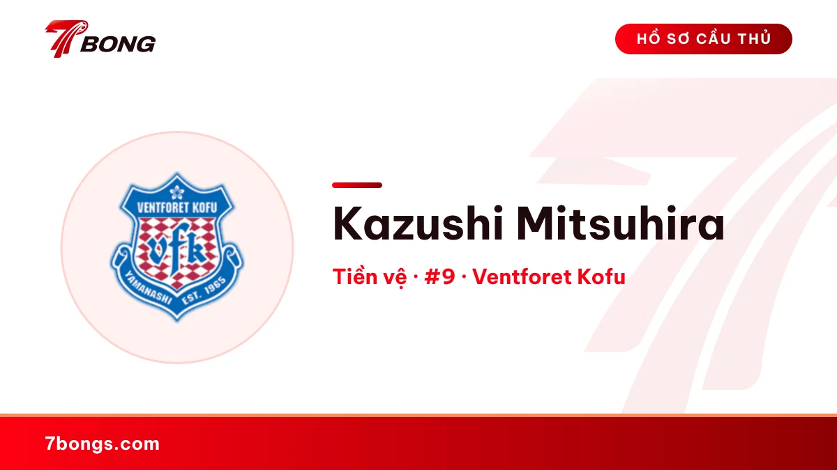 Kazushi Mitsuhira — Ventforet Kofu