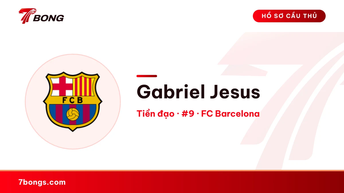 Gabriel Jesus — FC Barcelona