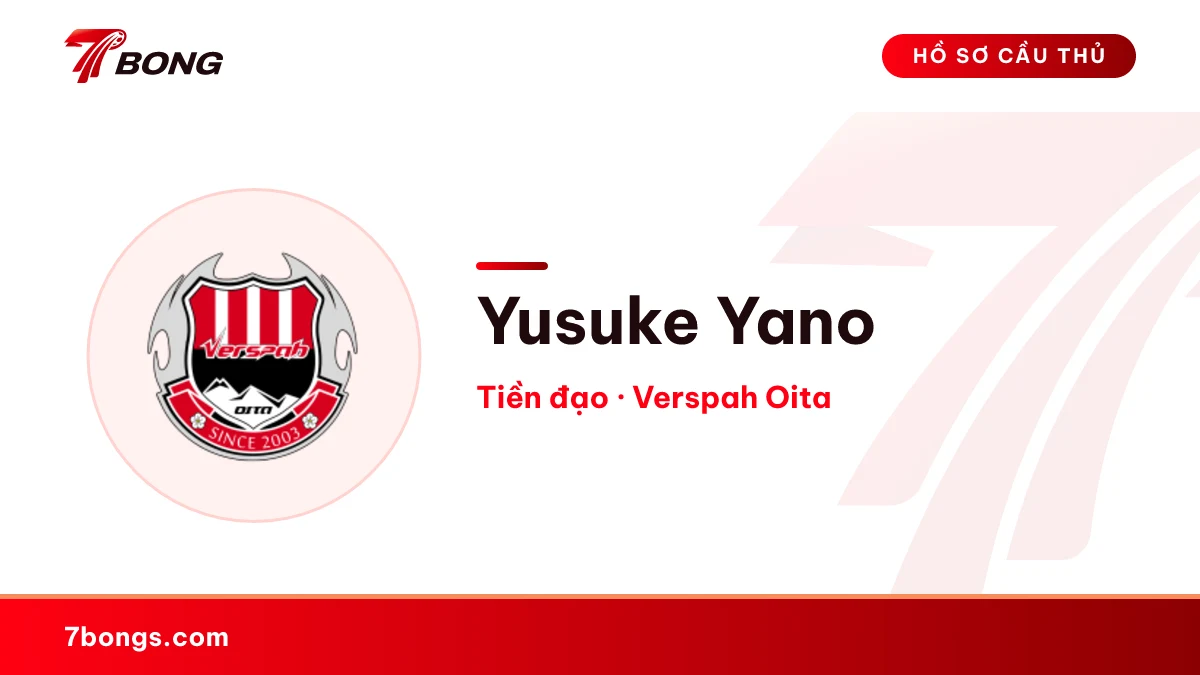 Yusuke Yano — Verspah Oita